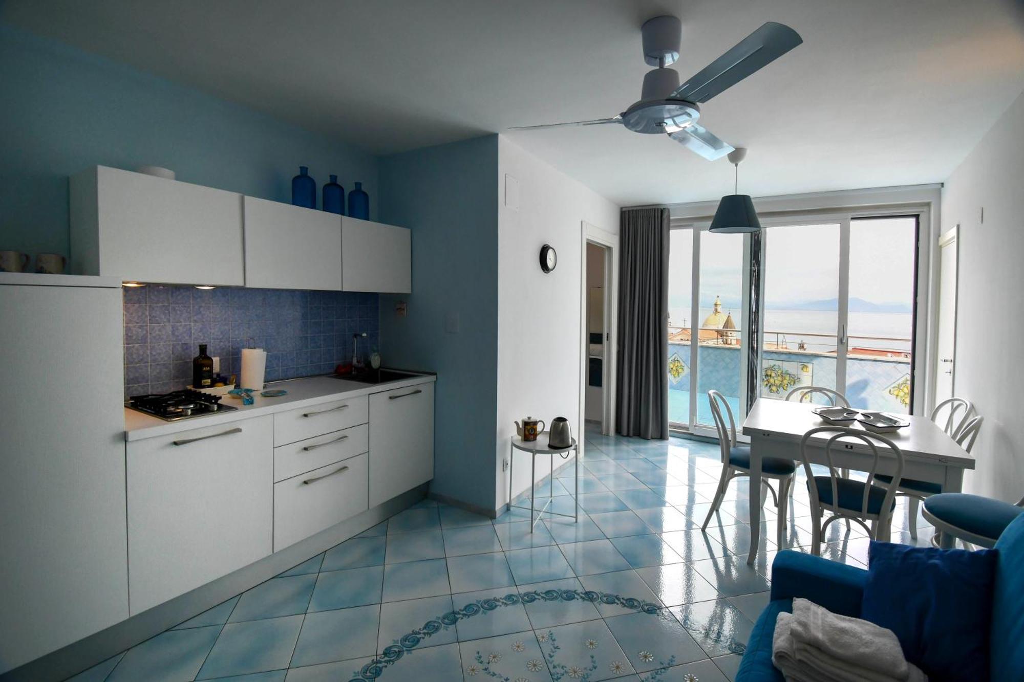 Appartamento Casa Azzurra Cetara Esterno foto
